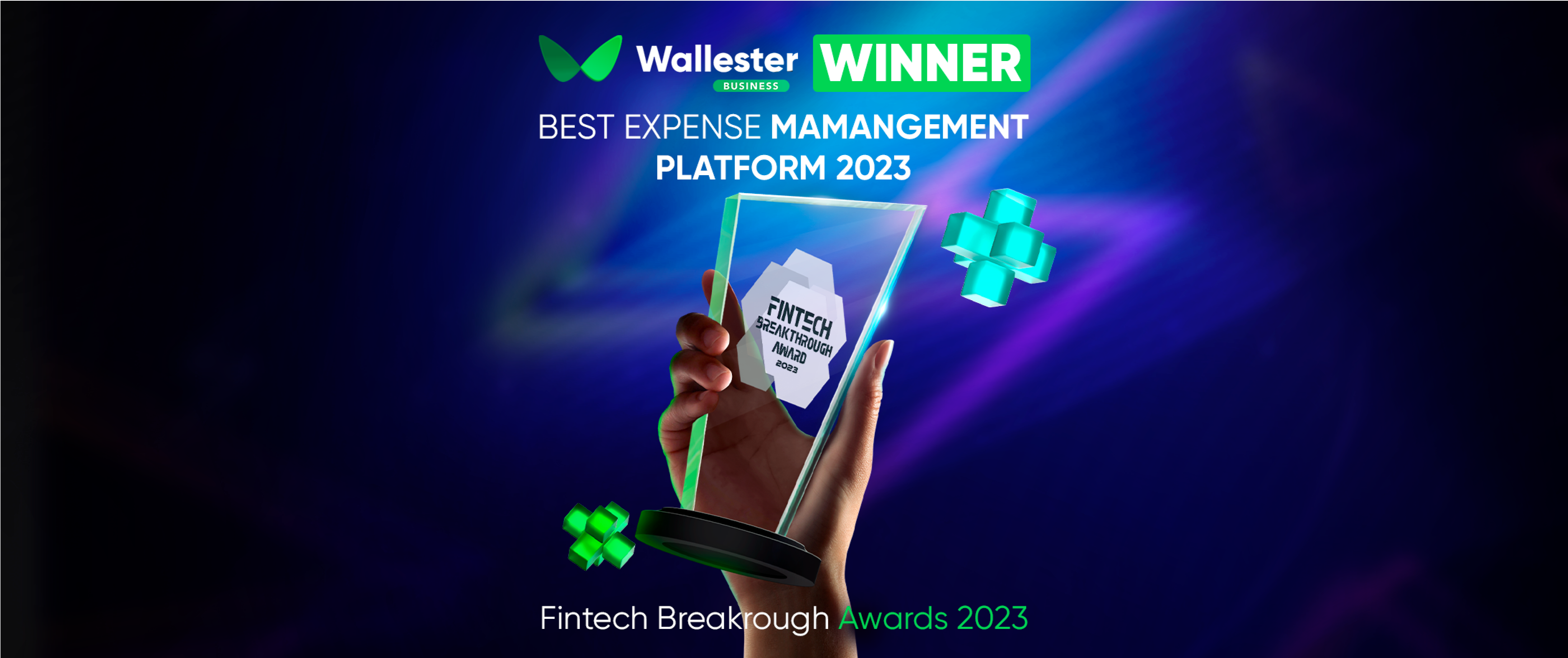 Wallester Business Wins 2023 FinTech Breakthrough Awards