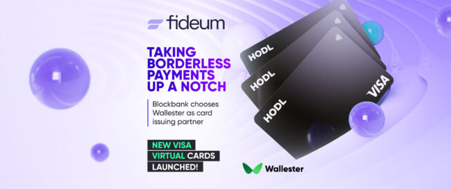 Wallester and Fideum: Revolutionizing Banking with Innovative Crypto-Backed Card Solution