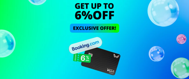 Save Big on Booking.com with Your Wallester Visa Card!✈️