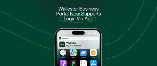 Wallester Business portal now supports login via app