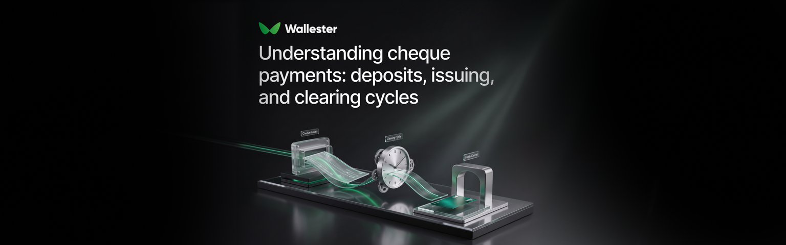 Cheque payments: incoming and outgoing