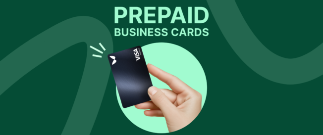 Prepaid business cards