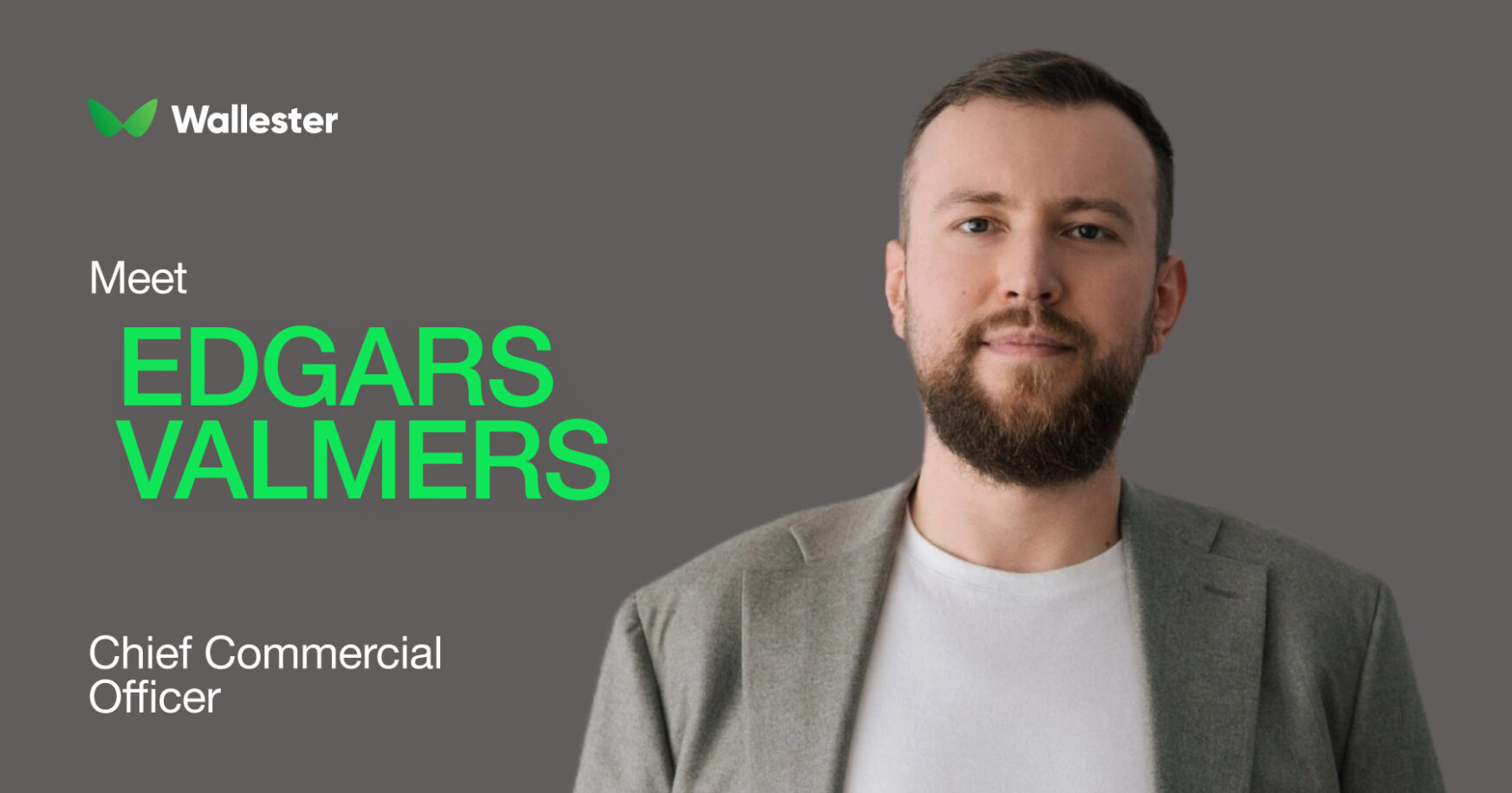 Edgars Valmers joins Wallester