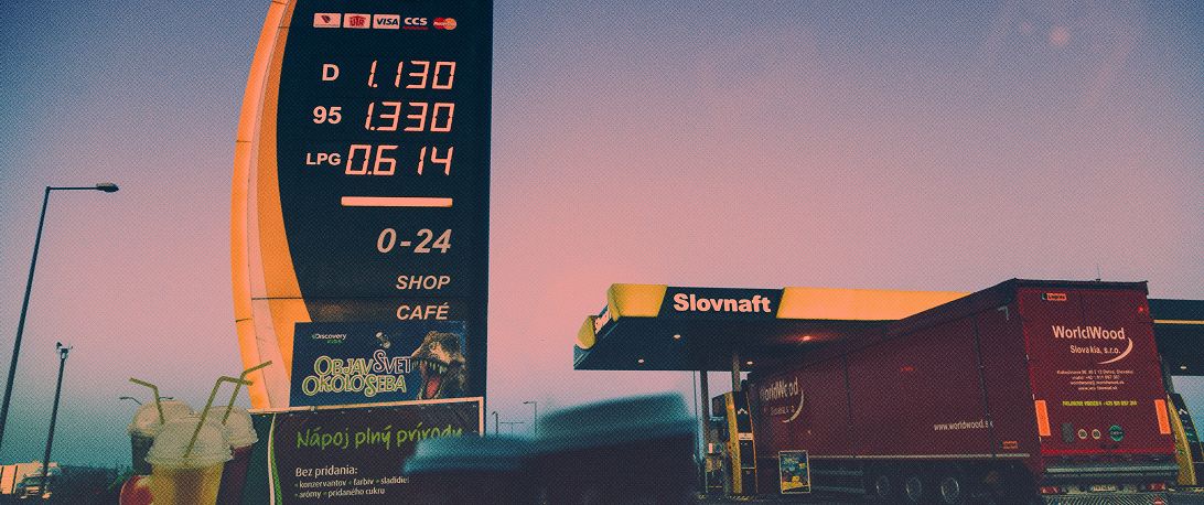 Fuel and route expenses in logistics