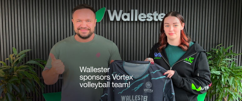 Wallester announces sponsorship of Estonian volleyball team Vortex