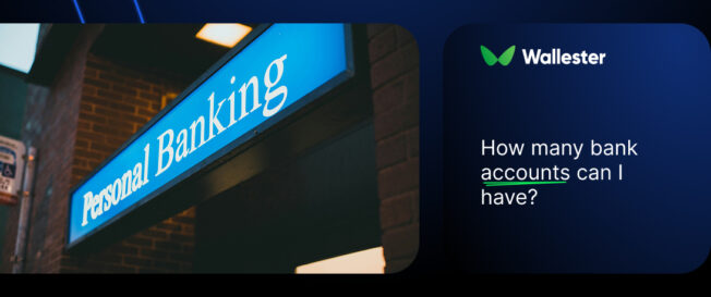 How many bank accounts can I have?