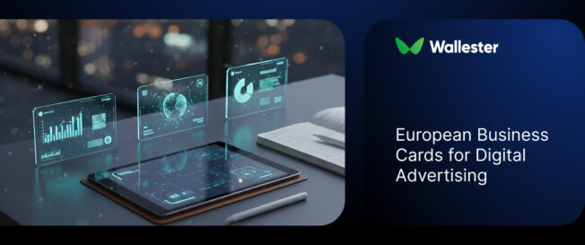 European Business Cards for Digital Advertising