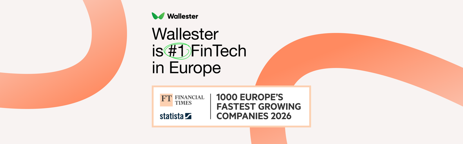 Wallester Ranked #1 Fintech in Europe by Financial Times and Statista