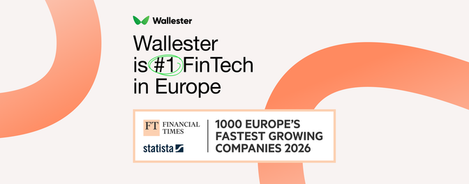 Wallester Ranked #1 Fintech in Europe by Financial Times and Statista