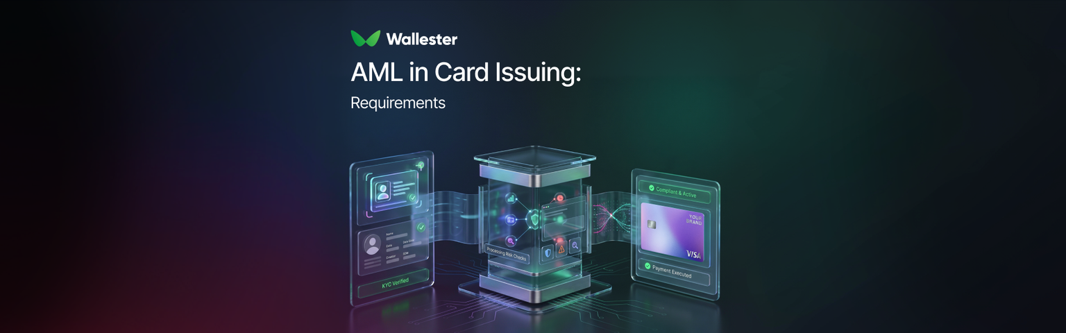 AML in card issuing: requirements
