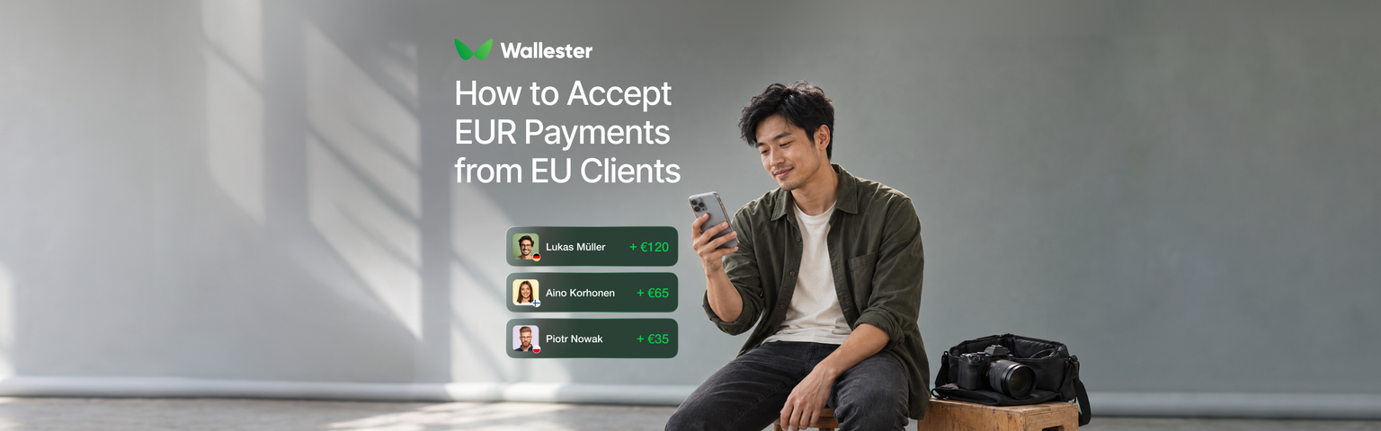 How to Accept EUR Payments from EU Clients
