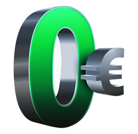 Zero-cost finance tools represented by a euro symbol