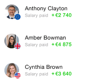 Notifications with: Salary paid title