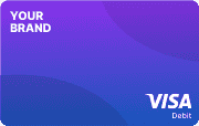 Violet Visa card